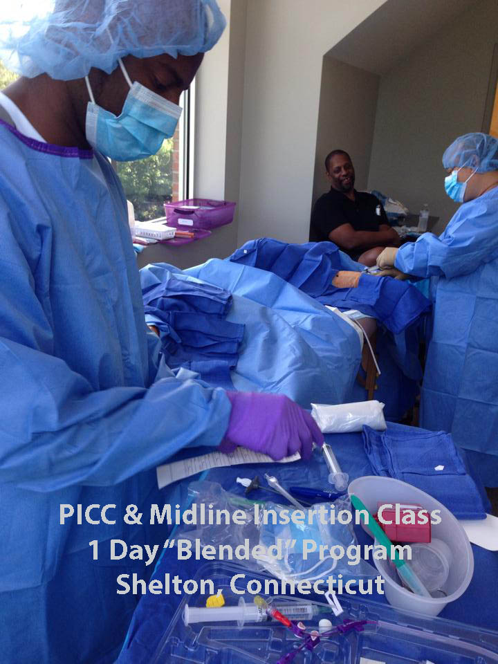 PICC Insertion Training, Online and Live PICC Classes needed for PICC